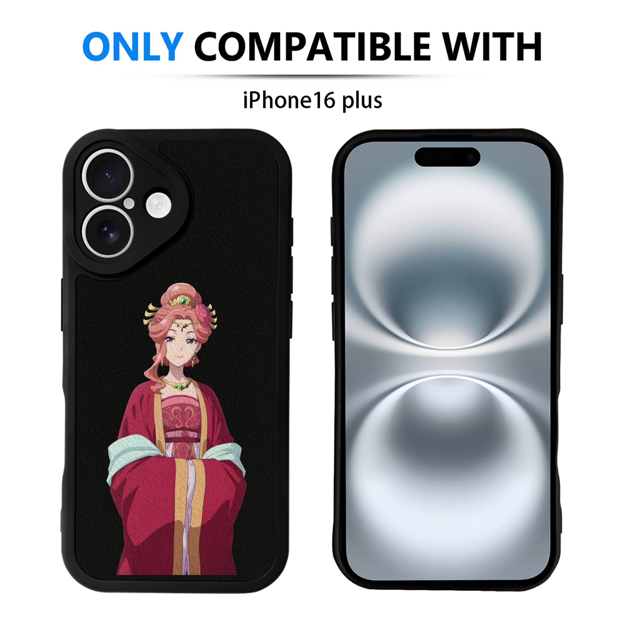 薬屋のひとりごと The Apothecary Diaries 【iPhone 16シリーズ対応】シリコンスマホケース（レザー調） 材質：シリコン